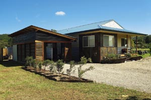 Simple and sustainable kit home